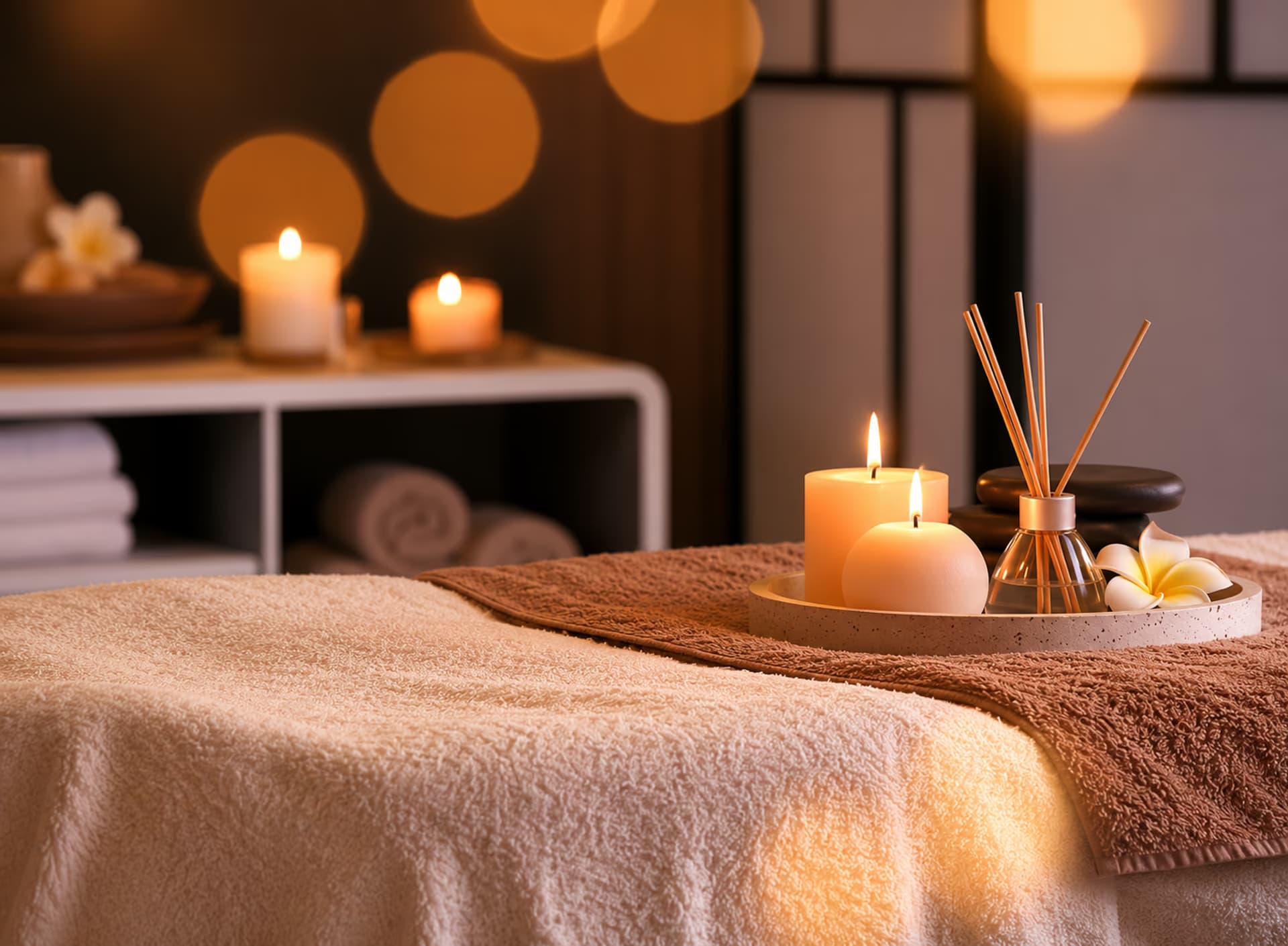 Serene treatment room at Palace Spa in Uttara